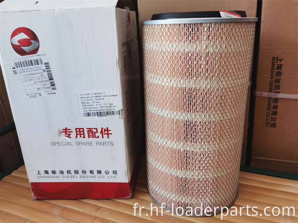 D6114 air filter element D9 K2442+A